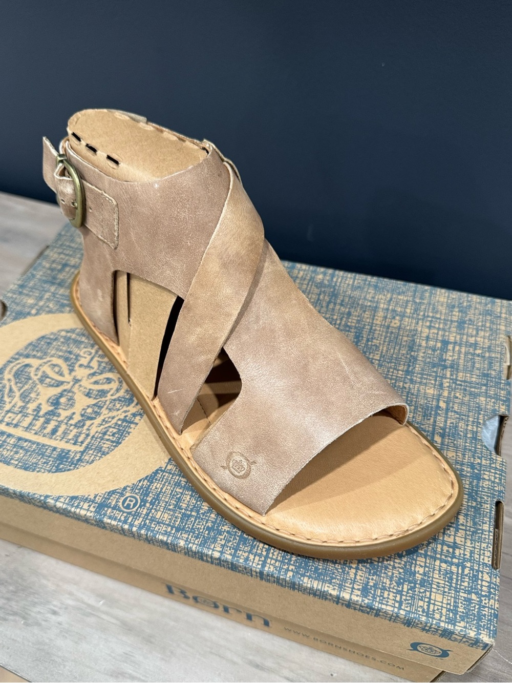 Born Marlowe Buckle Sandals - Leather